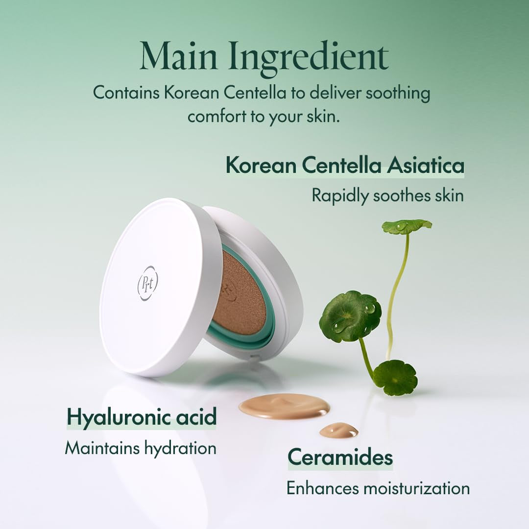 SEOUL Wonder Releaf Centella BB Cushion #13 Neutral Ivory, Foundation, Korean Centella, Makeup Long Lasting, Flawless Coverage, K-Beauty, 15G, 0.52 Fl.Oz