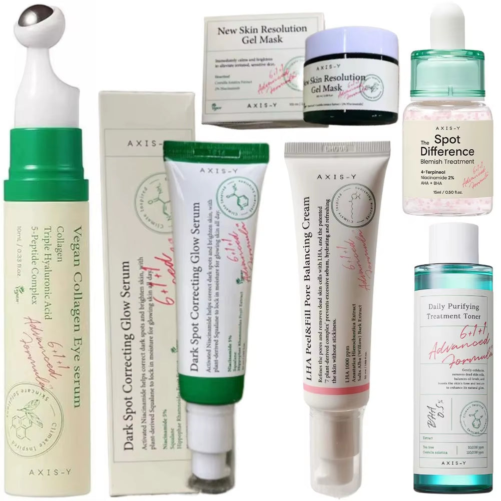 AXIS-Y Deep Moisturizing Face Cream Gently Soothing Repair Serum Non-Greasy Essence Moisturizing Hydrating Eye Cream Skin Care