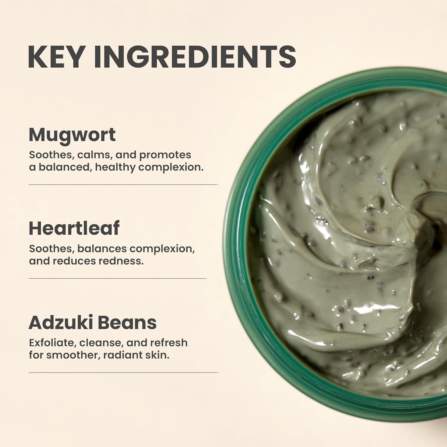 - Mugwort Pore Clarifying Wash off Pack - 100 Ml