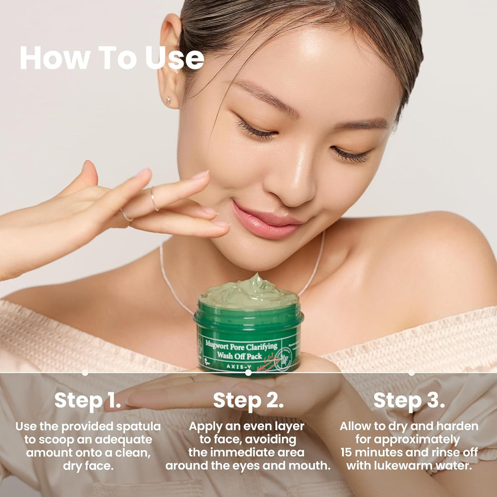 - Mugwort Pore Clarifying Wash off Pack - 100 Ml